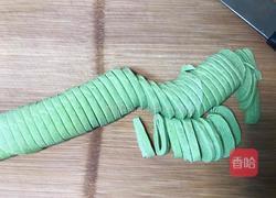 桑叶手擀面的做法图解14