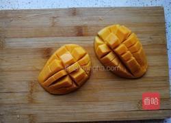 芒果牛奶布丁的做法图解2
