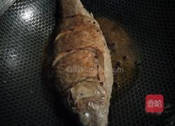 五香噶头烧鲤鱼的做法图解4
