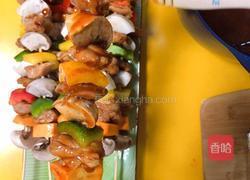 串烧鸡肉果蔬的做法图解10