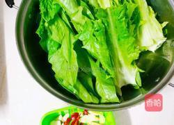 清炒油麦菜的做法图解1