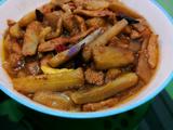 茄子炒肉
