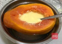 木瓜牛奶炖鸡蛋的做法图解10