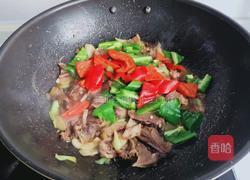 辣椒炒牛头肉的做法图解7
