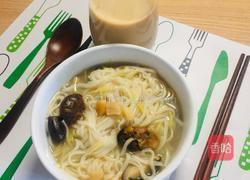 海鲜挂面的做法图解4