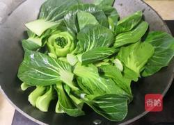 清炒上海青的做法图解4