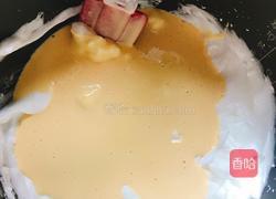 蜂蜜味香葱肉松蛋糕卷（卡仕达酱）的做法图解8