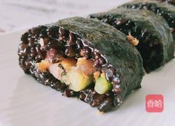 黑米寿司的做法图解3