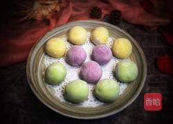 彩色汤圆（传统黑芝麻花生馅）的做法图解21