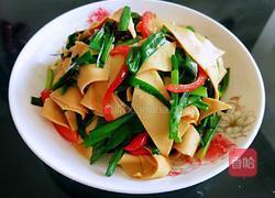 韭菜炒千张的做法图解14