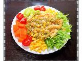 多彩意面蔬菜沙拉 #夏日清爽轻食菜# 