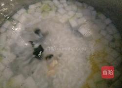 冬瓜木耳鸡肉粥的做法图解6