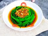 白灼茼蒿