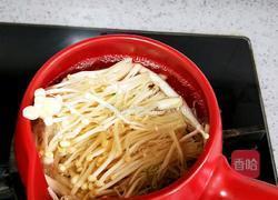 菌汤龙须菜的做法图解7