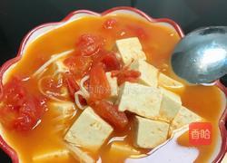 减脂番茄豆腐汤的做法图解6