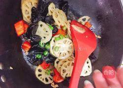 木耳炝藕的做法图解9