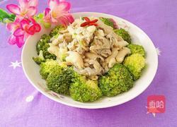 平菇炒西兰花的做法图解13