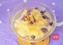菠萝苹果勿忘我花茶的做法图解9
