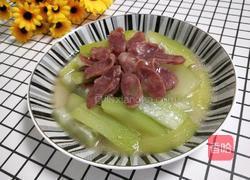 腊肠炒地蒲的做法图解5