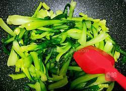 清炒鸡毛菜的做法图解8