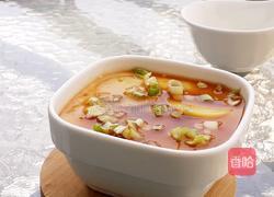 日本豆腐蒸蛋羹的做法图解7