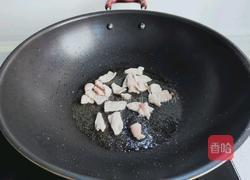 西瓜皮炒肉的做法图解5