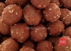 芝麻小丸子的做法图解6