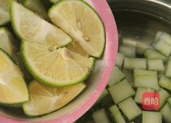柠檬冬瓜皮玫瑰花茶的做法图解5