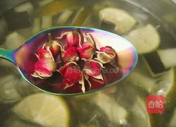 柠檬冬瓜皮玫瑰花茶的做法图解9