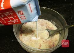 葡萄牛奶煎饼（圆形）的做法图解5