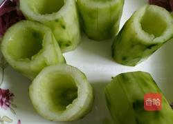 红烧黄瓜塞肉的做法图解6