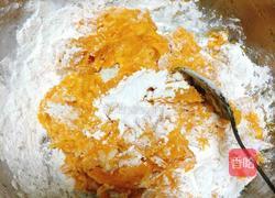 南瓜豆沙饼＊烤箱版＊的做法图解3