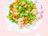 毛豆炒虾仁