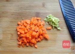玉米粒炒肉沫的做法图解3