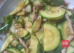 青椒肉丝西葫芦的做法图解4