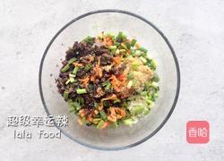 虾米藜麦杂粮鸡蛋饼的做法图解8