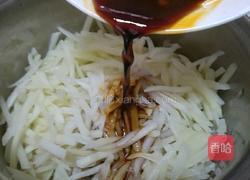 凉拌酸辣土豆丝的做法图解6