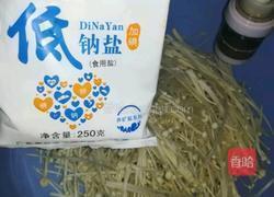 懒人拌金针菇的做法图解3