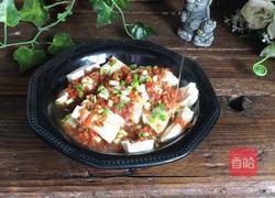 辣椒酱蒸豆腐的做法图解8