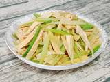 芹菜炒腐竹