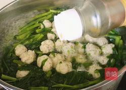 空心菜圆子汤的做法图解12