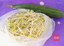 豆芽丝瓜汤的做法图解1