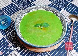 菠菜鸡蛋糕（豆浆水蛋版）的做法图解14