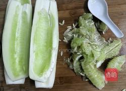 豆瓣老黄瓜汤的做法图解2