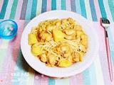 咖喱鸡土豆意面