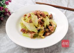 西芹炒瘦肉的做法图解14
