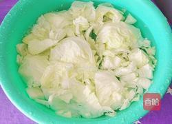 醋溜白菜的做法图解2