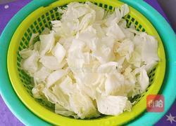 醋溜白菜的做法图解4