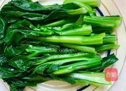 白灼菜心的做法图解4