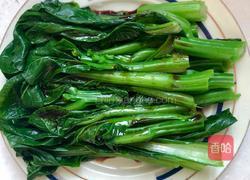 白灼菜心的做法图解5